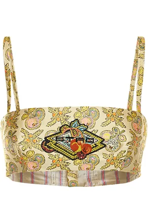 Etro Embroidered Crop Top