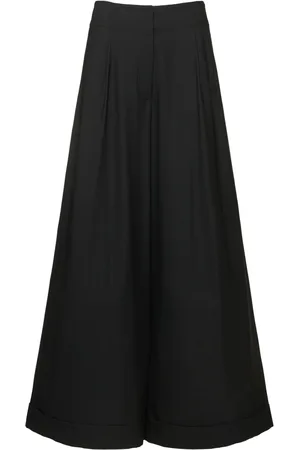 Puccini Twill Wide Pants W/ Logo