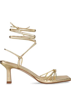 Aeyde 65mm Roda Laminated Leather Sandals