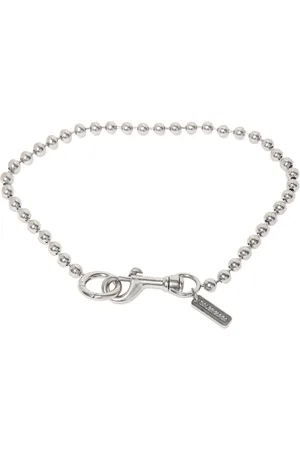 Balenciaga Skate Brass Necklace