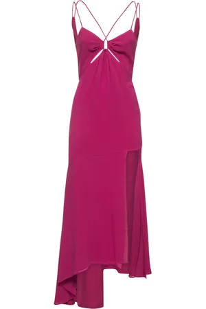 The Andamane Layla Stretch Silk Georgette Midi Dress
