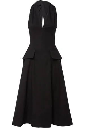 Bottega Veneta Textured Cotton Midi Dress