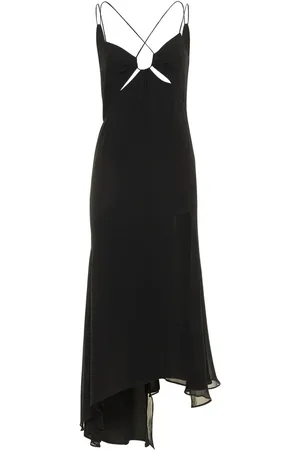 The Andamane Layla Stretch Silk Georgette Midi Dress