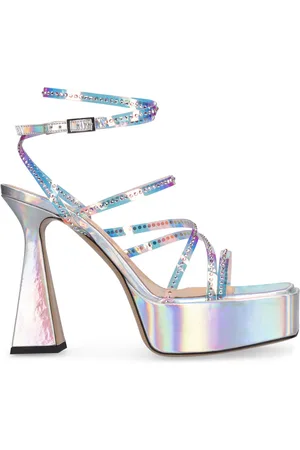 Mach & Mach 140mm Pvc Leather Sandals