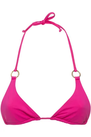 Louisa Ballou Mini Ring Triangle Bikini Top