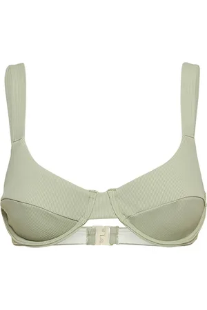 Zulu & Zephyr Rib Balconette Underwired Bikini Top