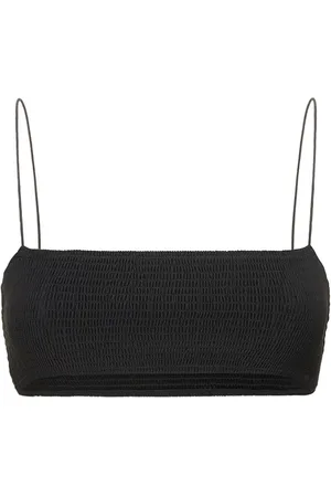Totême Smocked Bikini Top