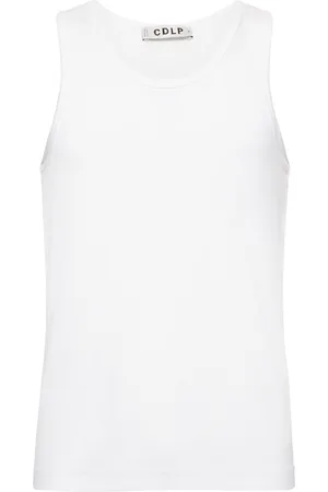 CDLP Ribbed Lyocell & Cotton Tank Top