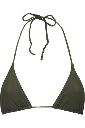 Totême Braid Tie Triangle Bikini Top