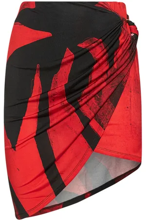 Louisa Ballou Coastline Printed Mini Skirt