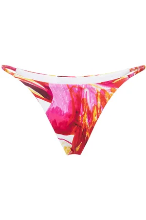 Louisa Ballou Mini Ring Printed Bikini Bottom