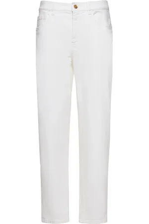 Brunello Cucinelli Denim Mid Rise Straight Jeans