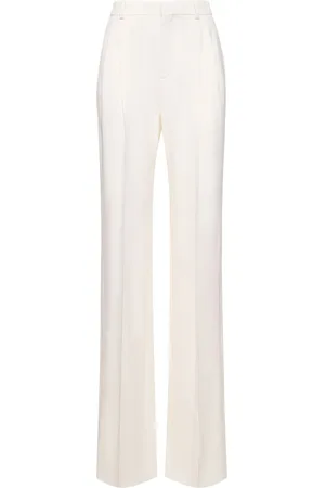 Saint Laurent Wool Wide Pants