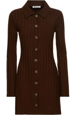 Reformation Benton Knitted Mini Dress