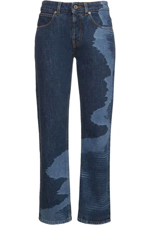 Missoni Space Dyed Cotton Denim Straight Jeans