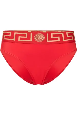 VERSACE Greca Logo Bikini Bottoms