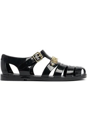 Moschino 15mm Jelly Pvc Fisherman Sandals