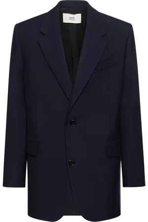 Ami Oversize Single Breast Wool Blazer