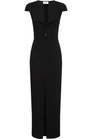 16Arlington Seer Crepe Short Sleeve Midi Dress