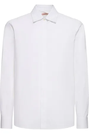 VALENTINO Long Sleeved Cotton Shirt