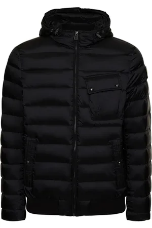 Belstaff Streamline Nylon Hooded Down Jacket