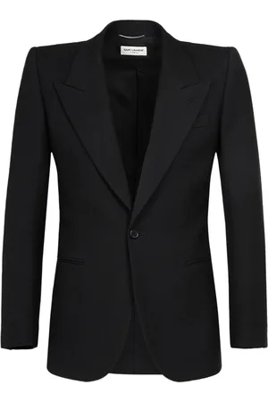 Saint Laurent Wool Gabardine Blazer