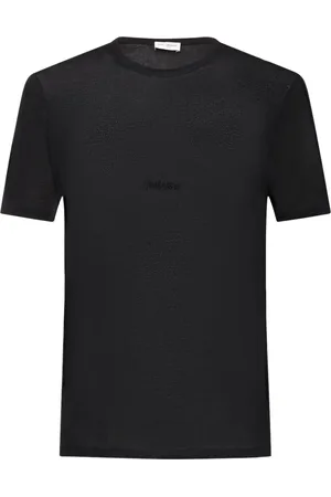 Saint Laurent Classic Old School Viscose T-shirt