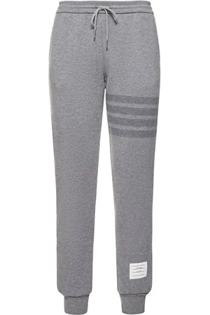 Thom Browne Intarsia Stripe Wool Jersey Joggers
