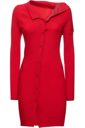Jacquemus La Robe Maille Colin Wool Blend Dress