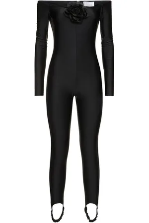 GIUSEPPE DI MORABITO Shiny Stretch Jersey Jumpsuit