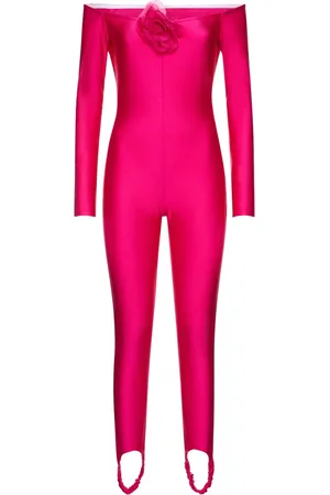 GIUSEPPE DI MORABITO Shiny Stretch Jersey Jumpsuit