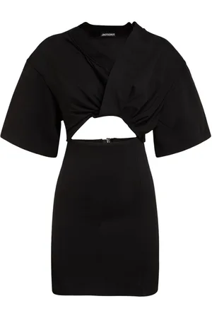 Jacquemus La Robe Tshirt Bahia Cotton Mini Dress
