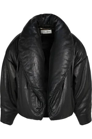 Saint Laurent Casual Leather Bomber Jacket