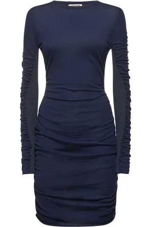 Jacquemus La Robe Maille Nodo Wool Blend Dress