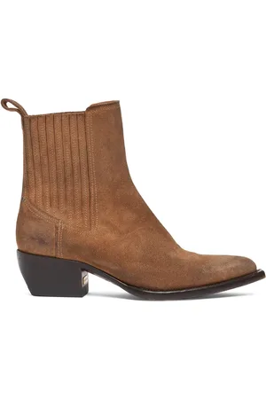 Golden Goose 45mm Debbie Suede Ankle Boots