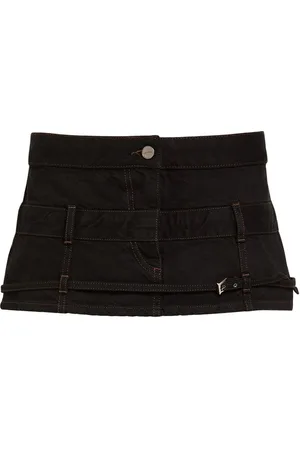 Jacquemus La Mini De Nimes Criollo Denim Skirt