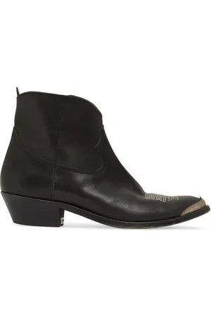 Golden Goose 45mm Young Leather Ankle Boots
