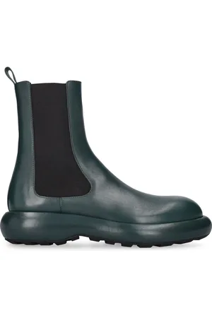 Jil Sander 40mm Leather Ankle Boots