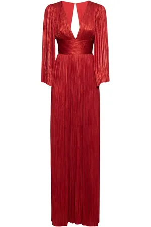 MARIA LUCIA HOHAN Pandora Silk Tulle Long Dress