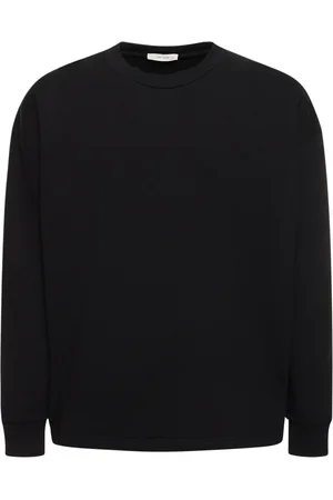 The Row Ezan Cotton Crewneck Sweatshirt