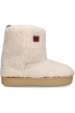 Isabel Marant 30mm Frieze Shearling Ankle Boots
