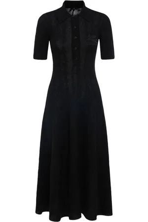 Etro Cashmere Knit Long Polo Dress