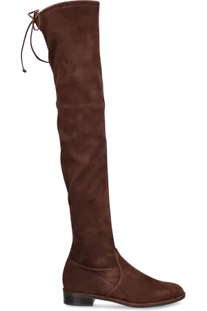 Stuart Weitzman 30mm Lowland Stretch Suede Boots