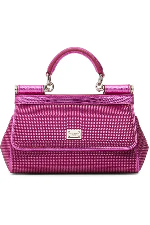 Dolce & Gabbana Small Sicily Elongated Leather Bag