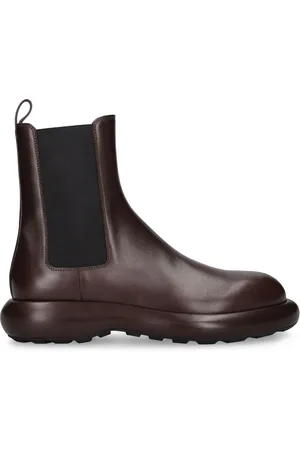 Jil Sander Leather Chelsea Boots