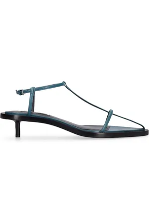 Jil Sander 35mm T-bar Leather Sandals