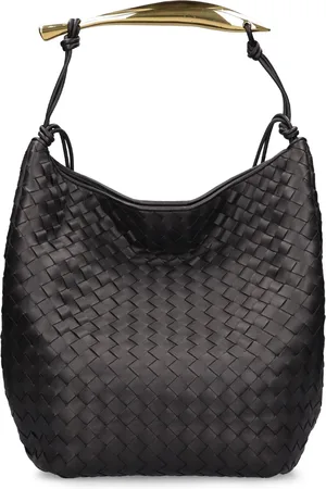 Bottega Veneta Sardine Hobo Leather Shoulder Bag