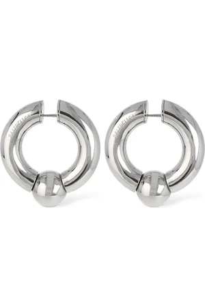 Balenciaga Mega Brass Earrings