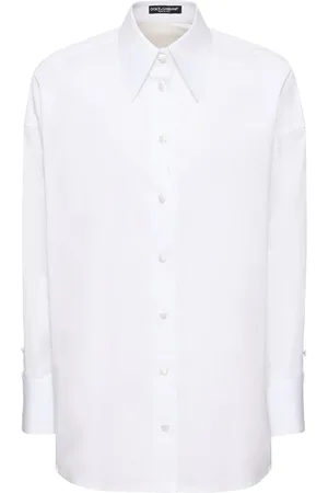 Dolce & Gabbana Stretch Cotton Poplin Shirt