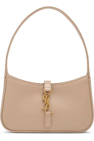 Saint Laurent Mini Le 5 À 7 Leather Hobo Bag